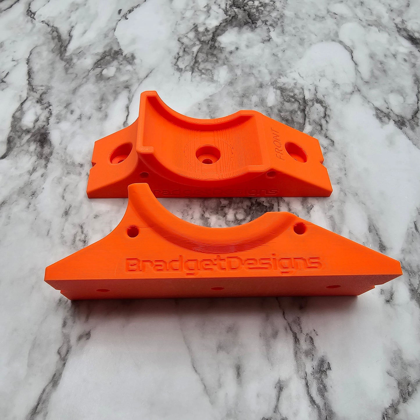 Image of older design seat risers