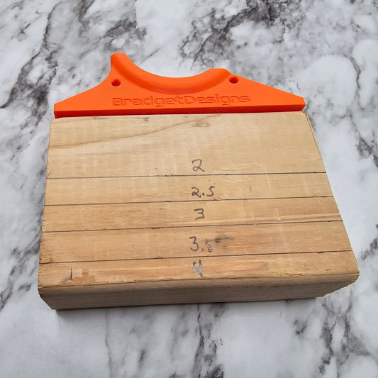 Image of older design seat riser and spacers