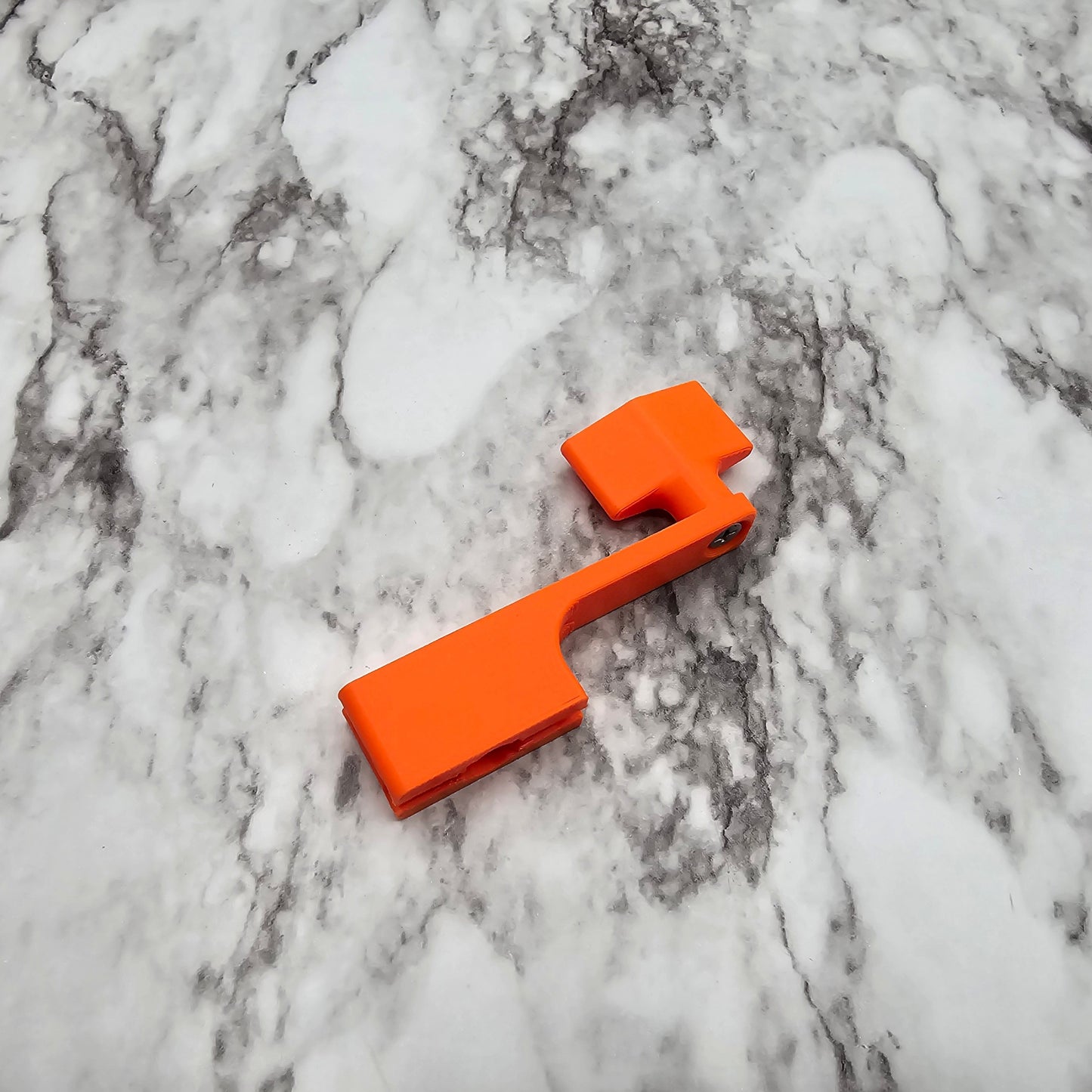Side view of tipup winder