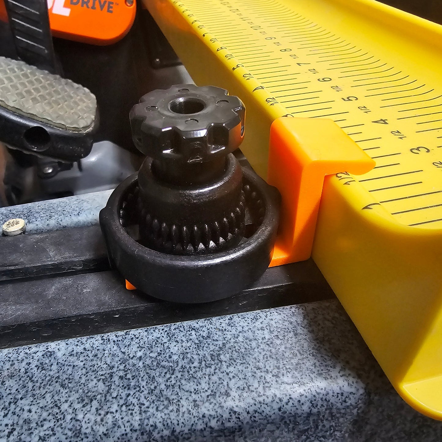ketch klip being held by another rail accessory mount