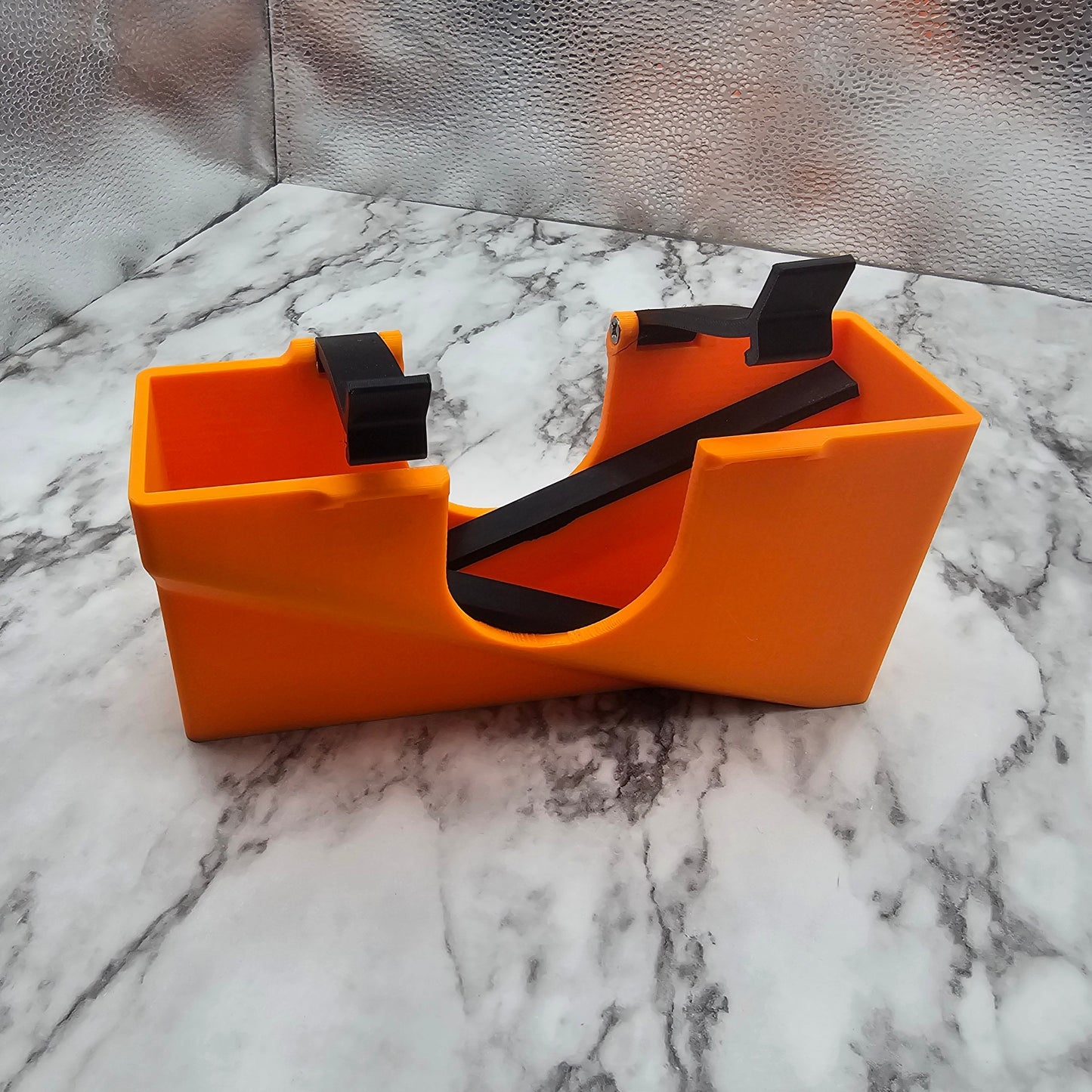 Side view of transducer cover