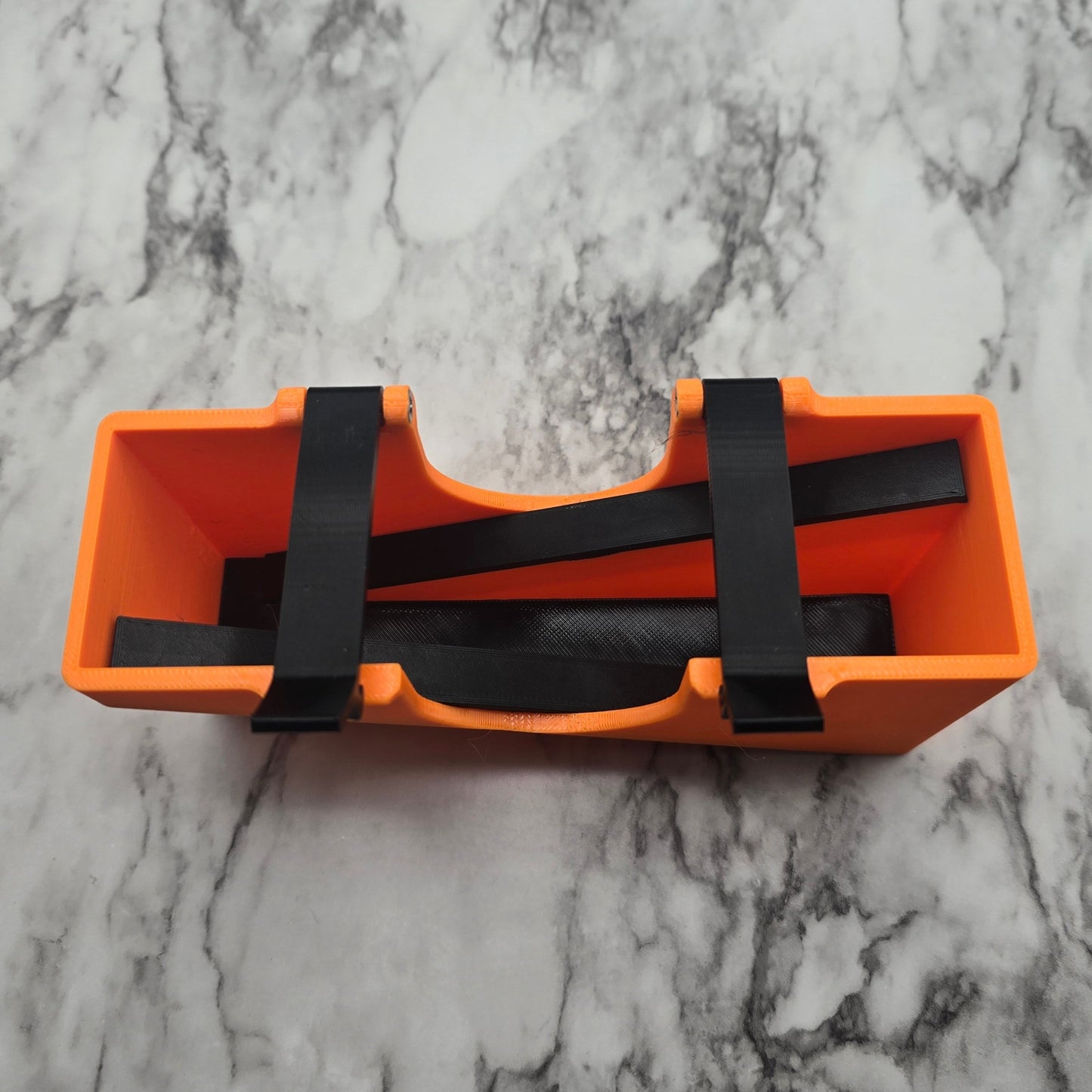 Overhead view of the cover showing the protective pads