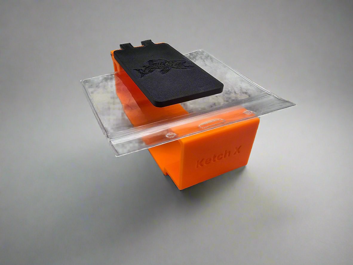 More frontal photo of the ID holder