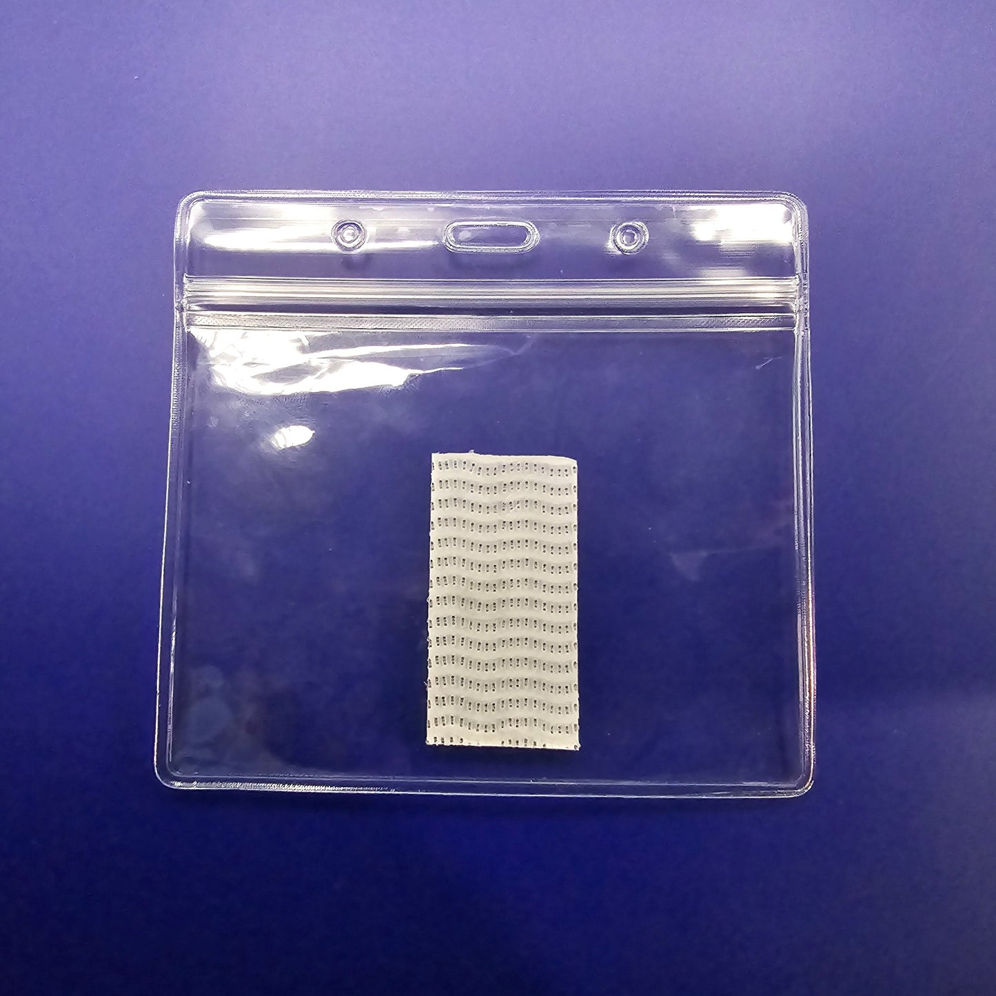 Photo of the ID sleeve