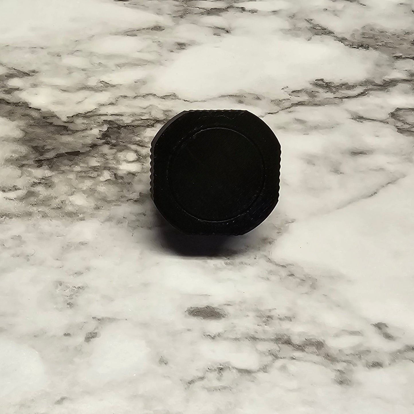 top view of the replacement knob