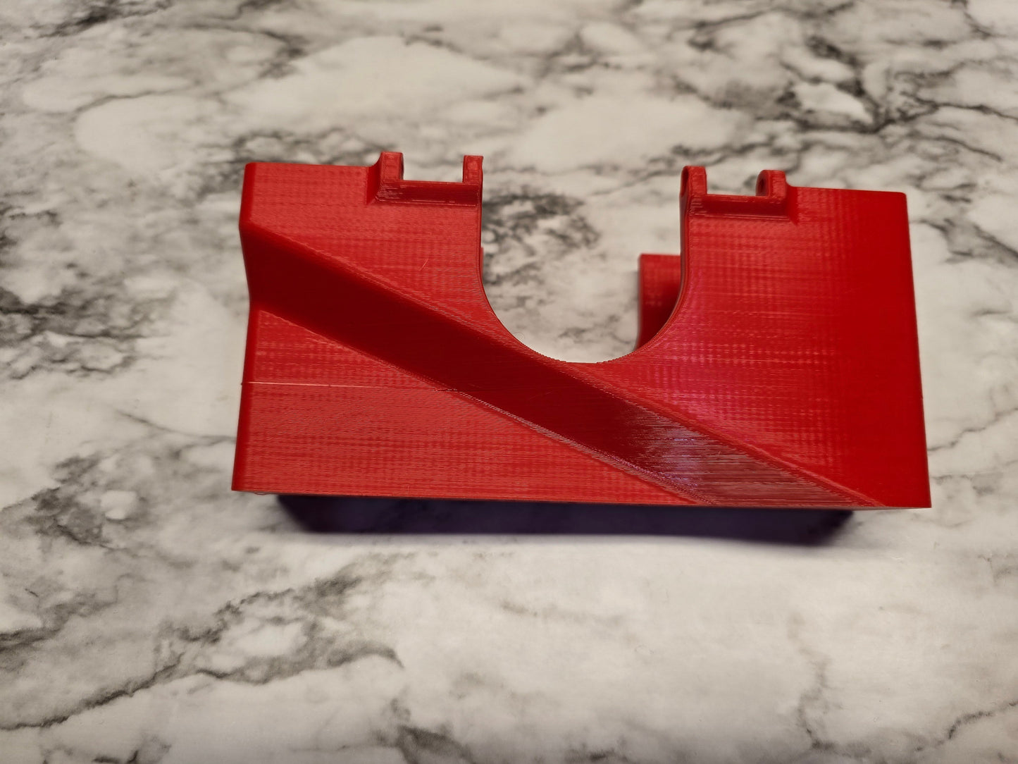 red transducer cover