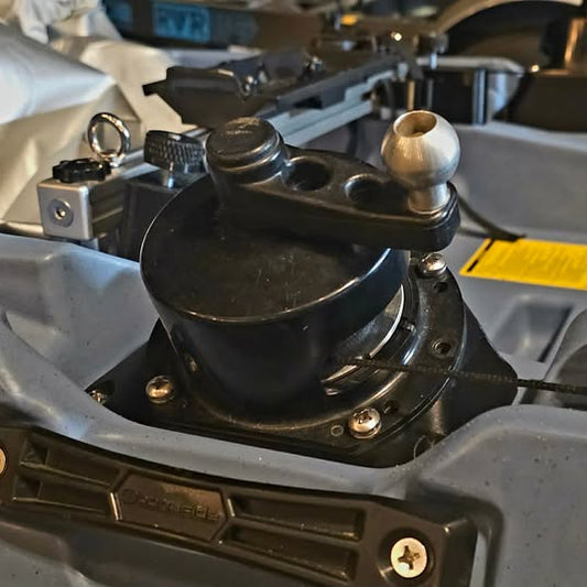 Offset mount installed on rvr119