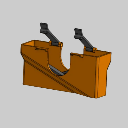 Model rendering of the transducer cover