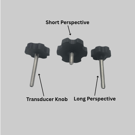 Examples of all three knobs with labels
