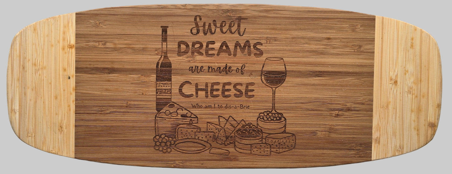 Sweet dreams are made of cheese charcuterie board