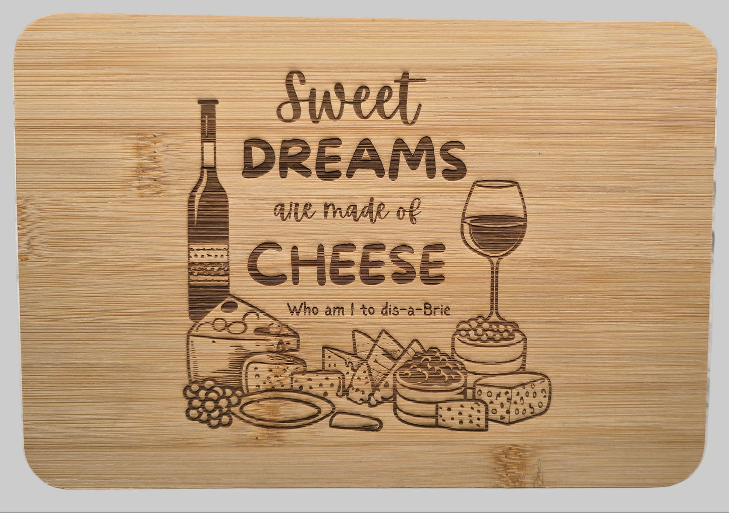 Sweet dreams are made of cheese charcuterie board