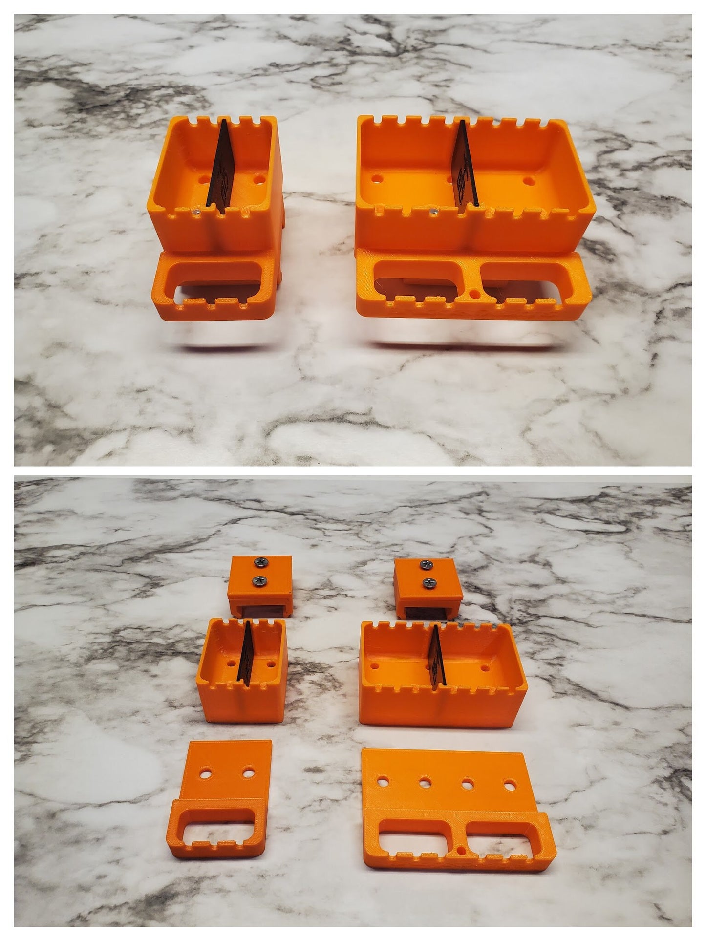 Image of the small starter combo in parts and assembled