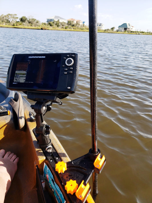 Image of the Stake-n-Stow deployed using a stake