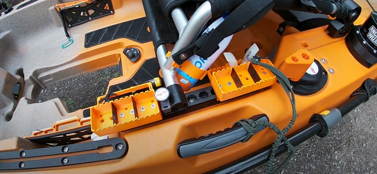Modular Kayak Tackle System