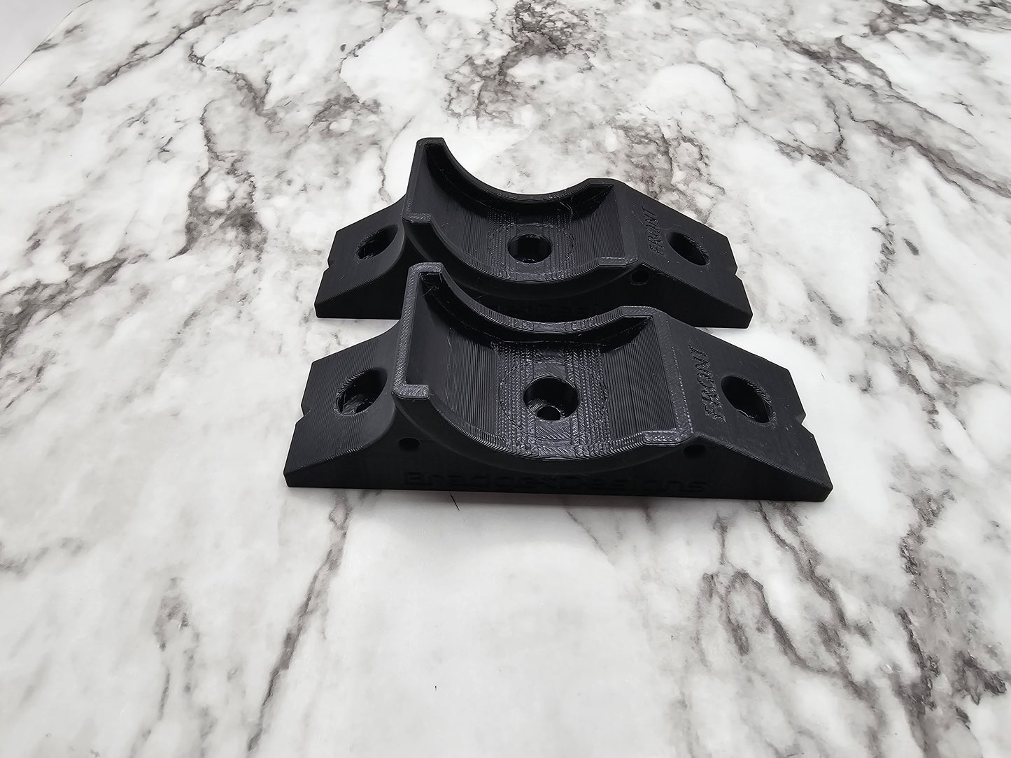 Image of older design seat risers