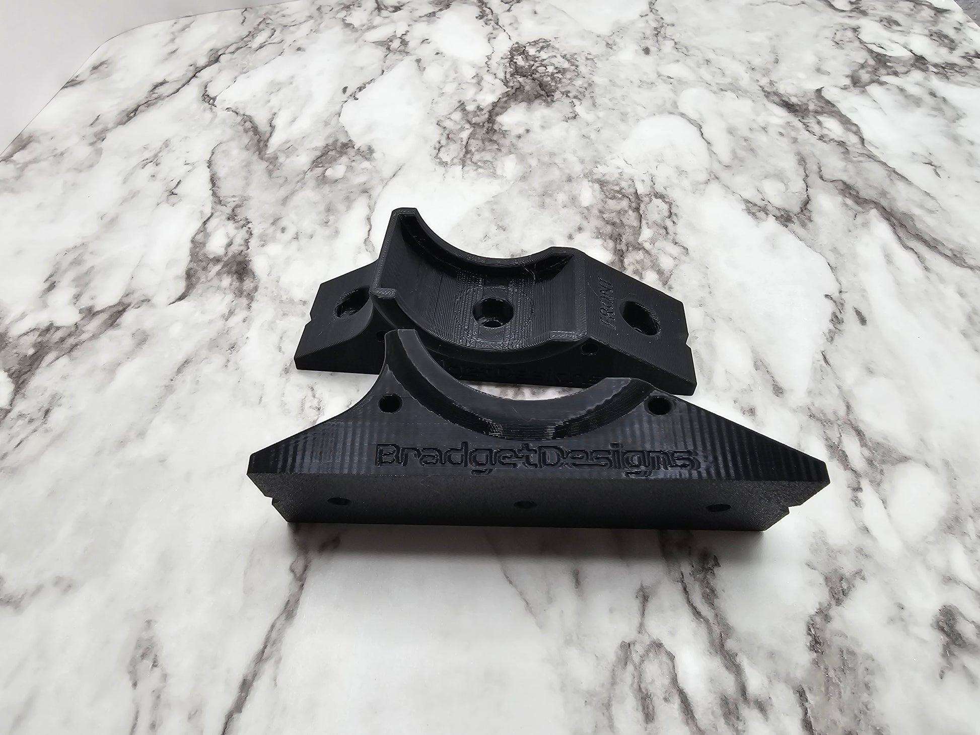 Image of older design seat risers