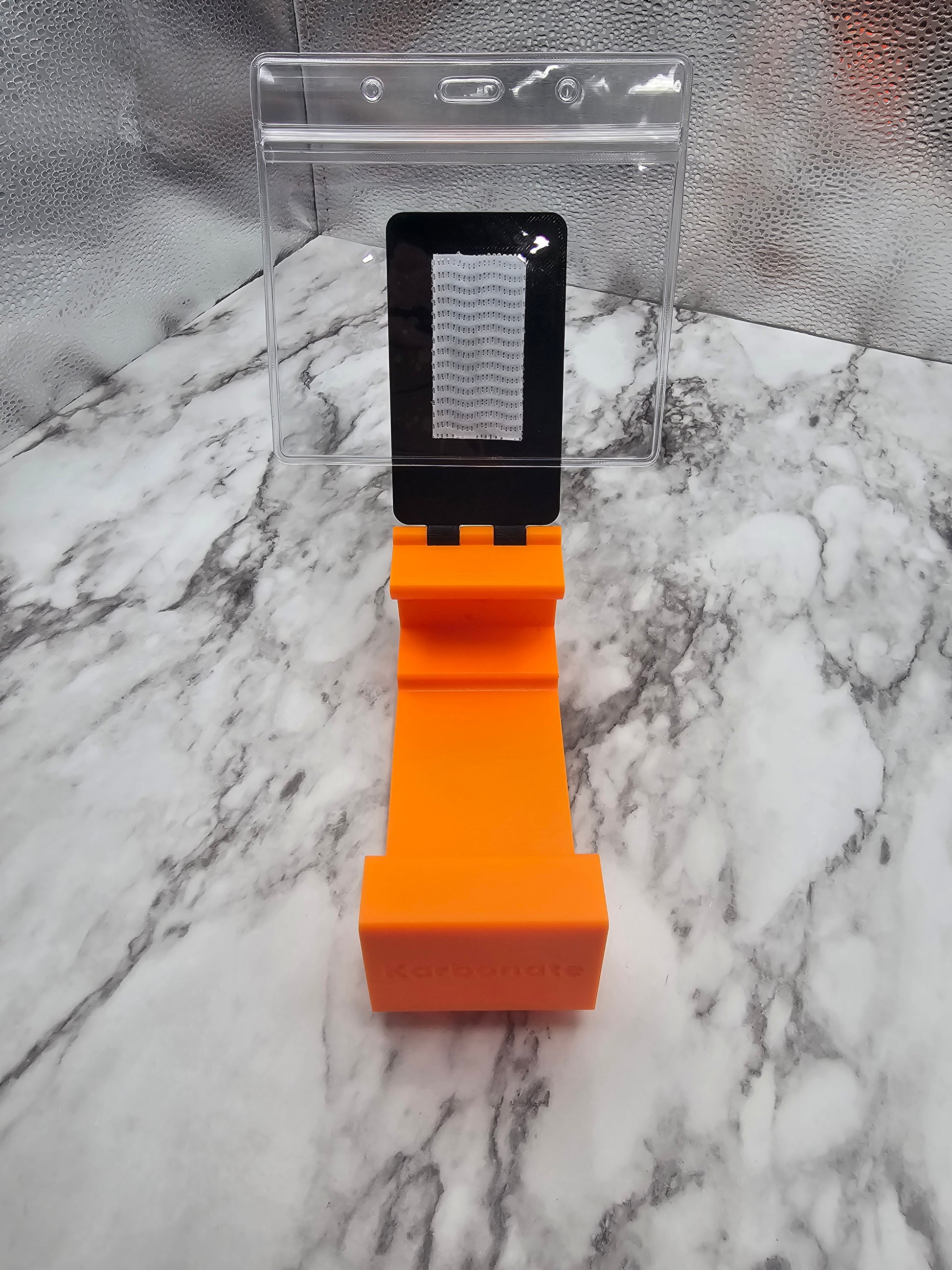 Photo of the ID holder in the older position
