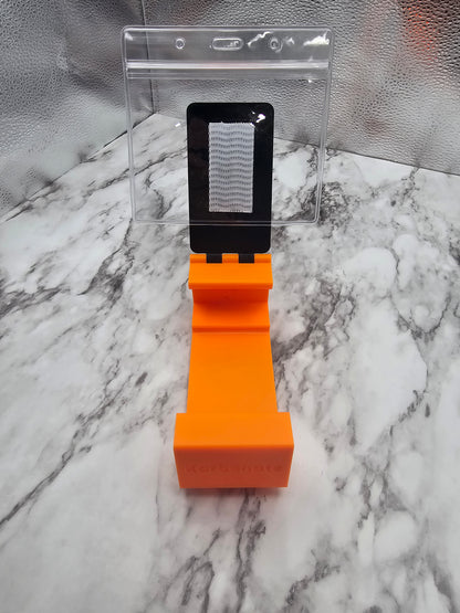 Photo of the ID holder in the older position