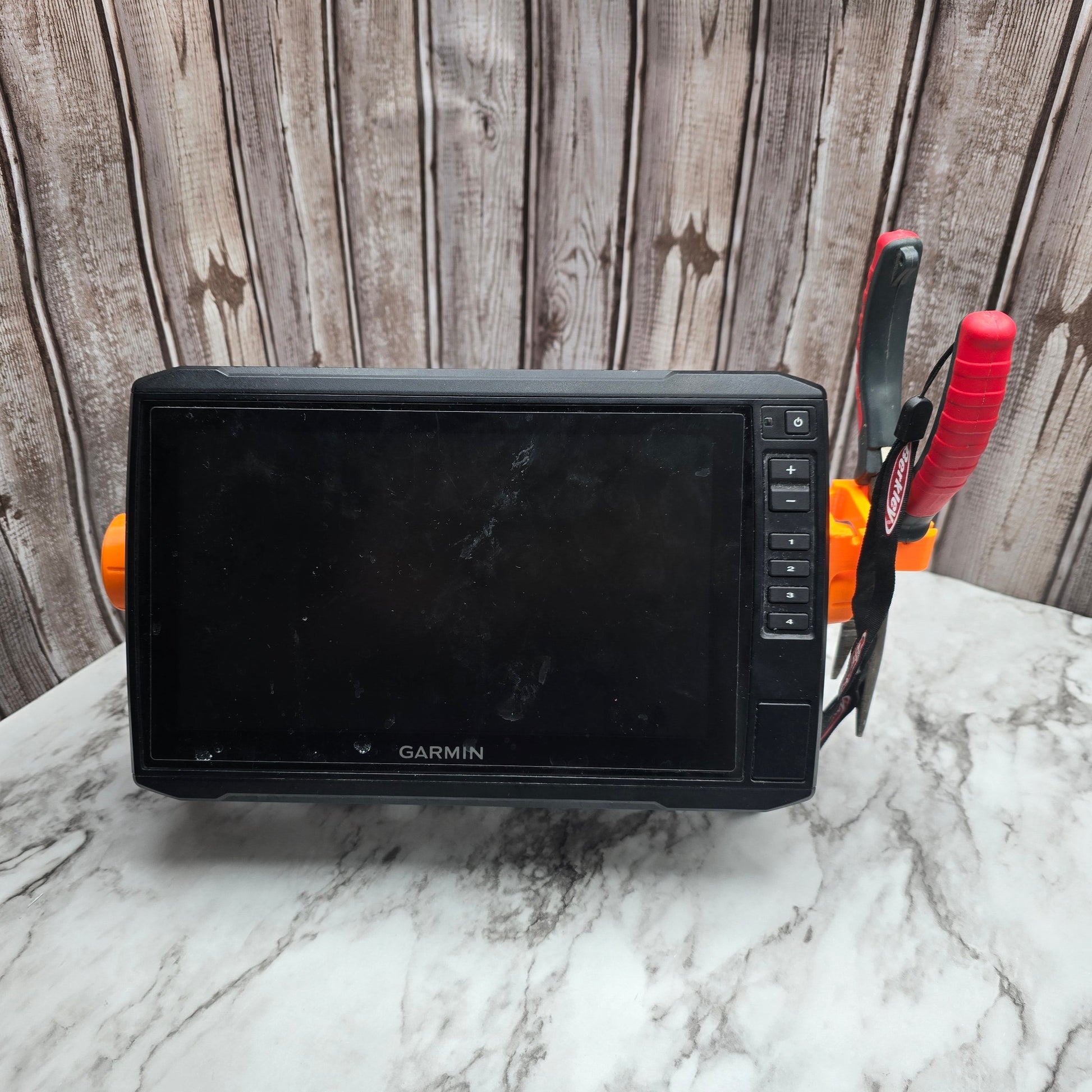 Image showing the chartplotter tool holder installed holding plies