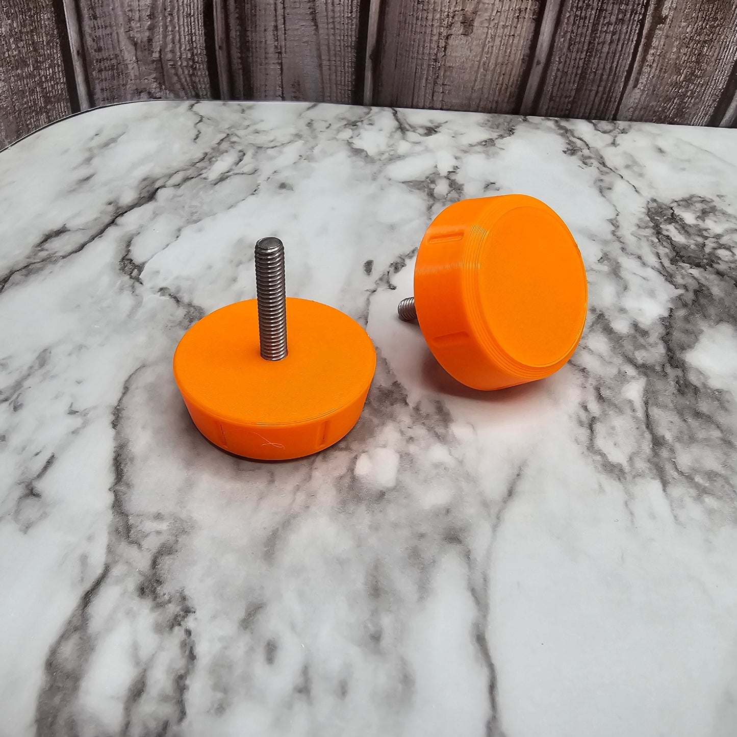 Photo of a pair of knobs