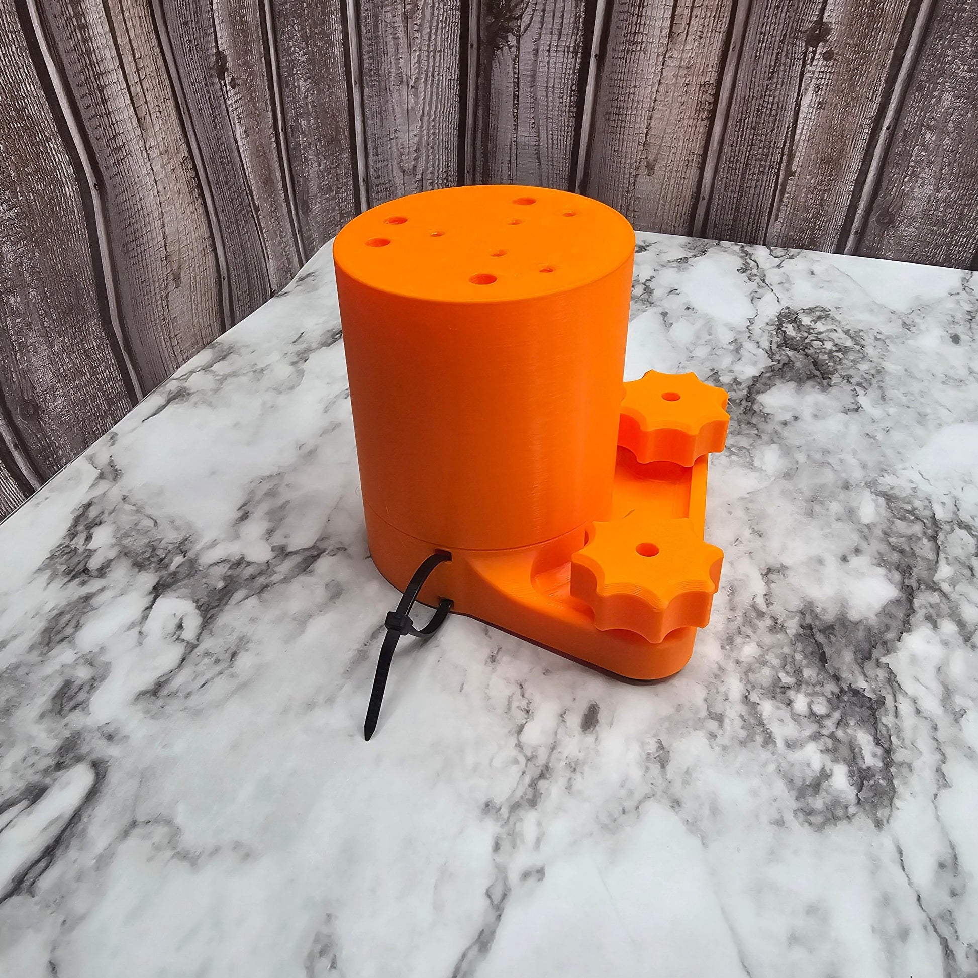 Side view of the Striker mount with extension