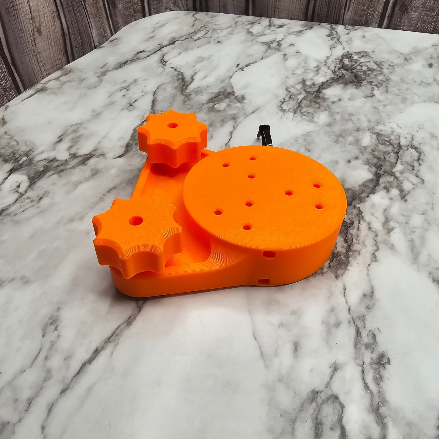 Side view of the Striker rail mount