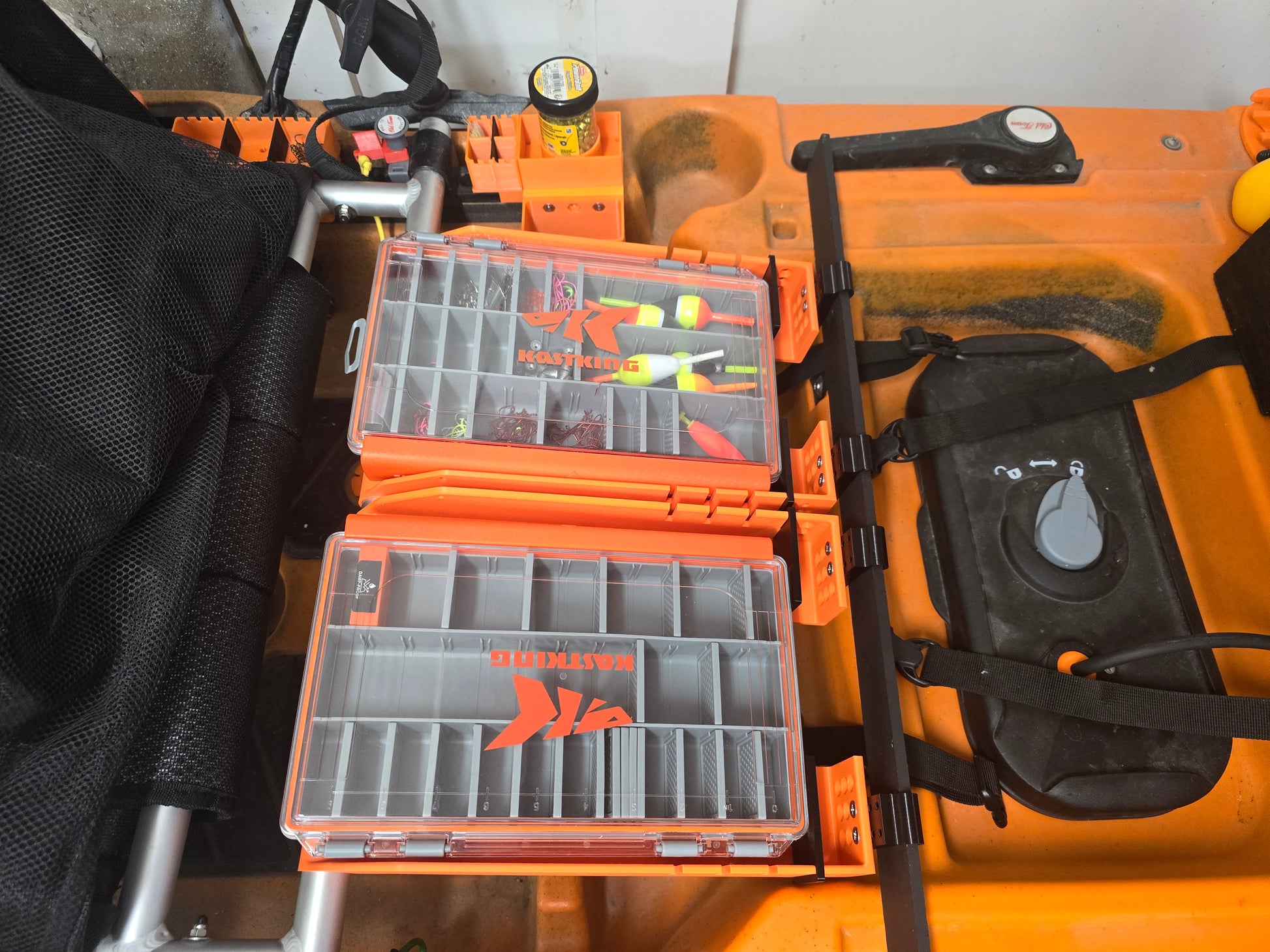 bcf kayak tackle box Old Town PDL Under Seat Tackle Box Trays Double Kit