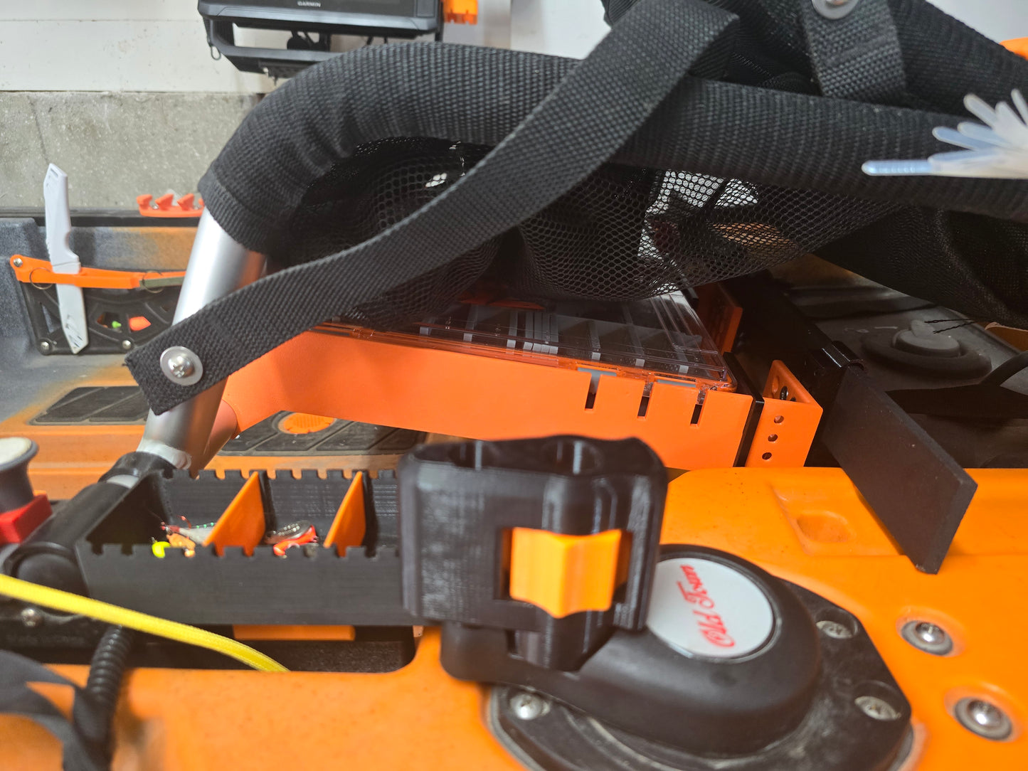 Old Town Kayak Under Seat Tackle Box Tray for PDL Models