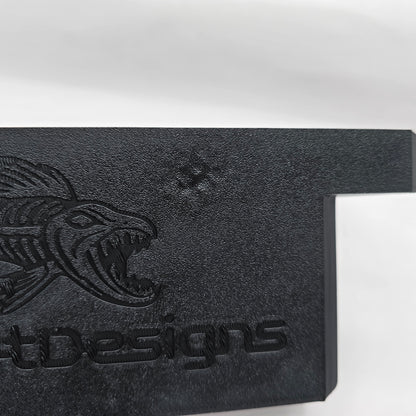 black garmin sunshade cover with a blemish