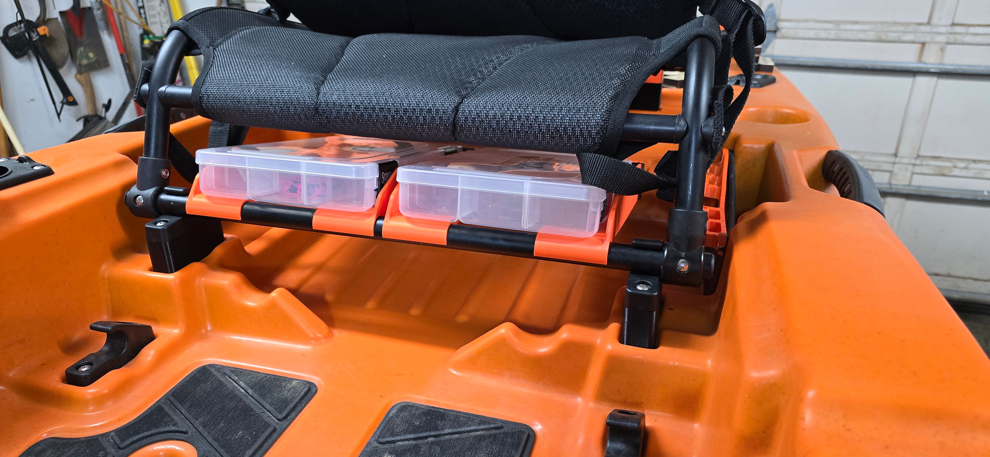 Old Town Sportsman (Paddle) Under Seat Tackle Box Trays – Bradget Designs Old Town Sportsman (Paddle) Under Seat Tackle Box Trays – Bradget Designs