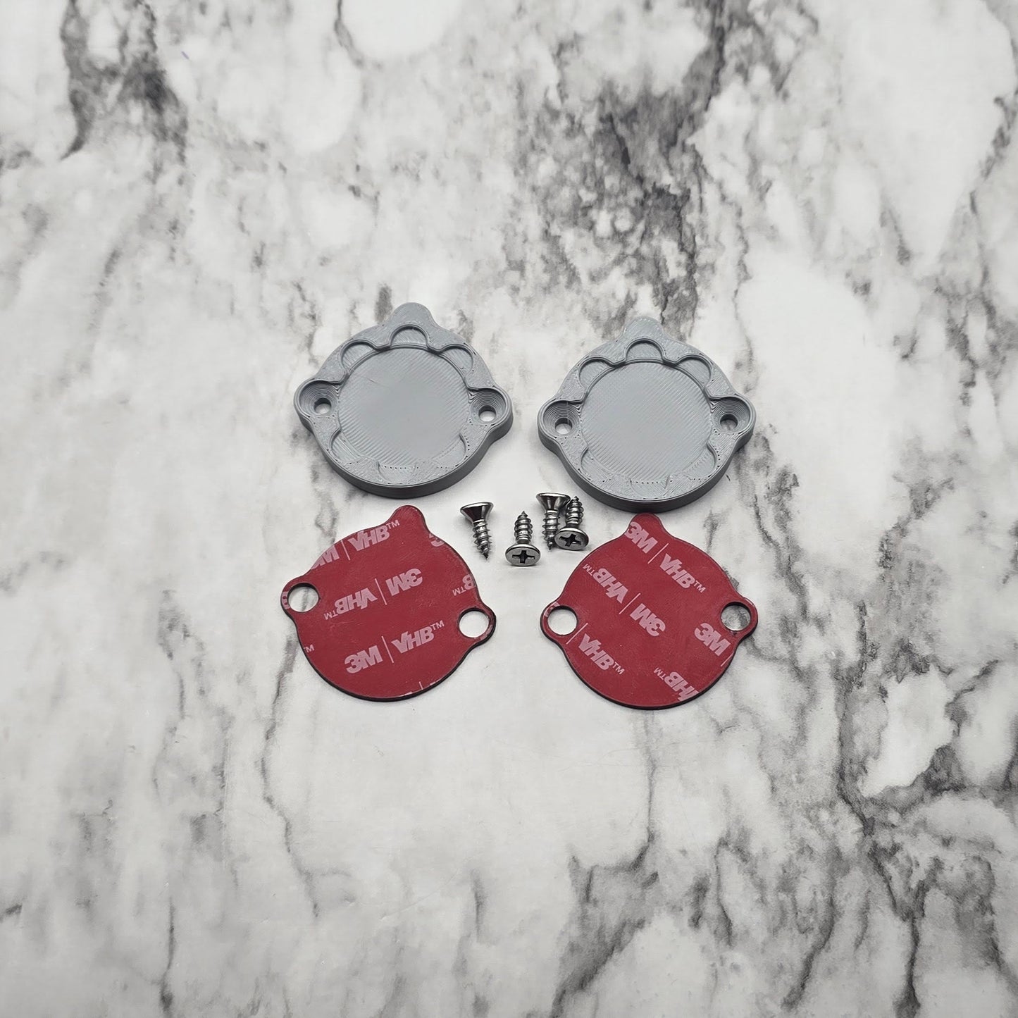 GA Mount set in gray