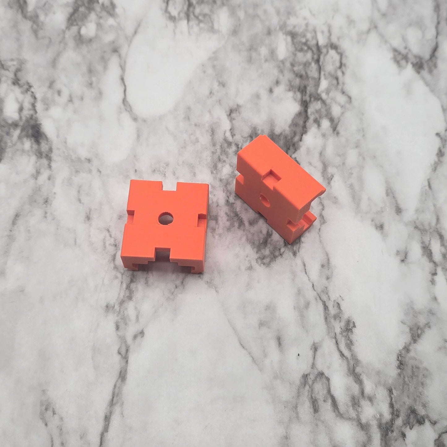 Orange seat rail mounts w/o t-bolts