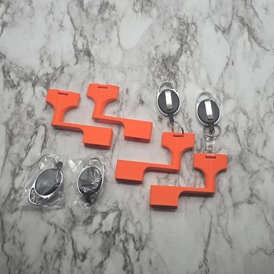 Photo of four tethered winders