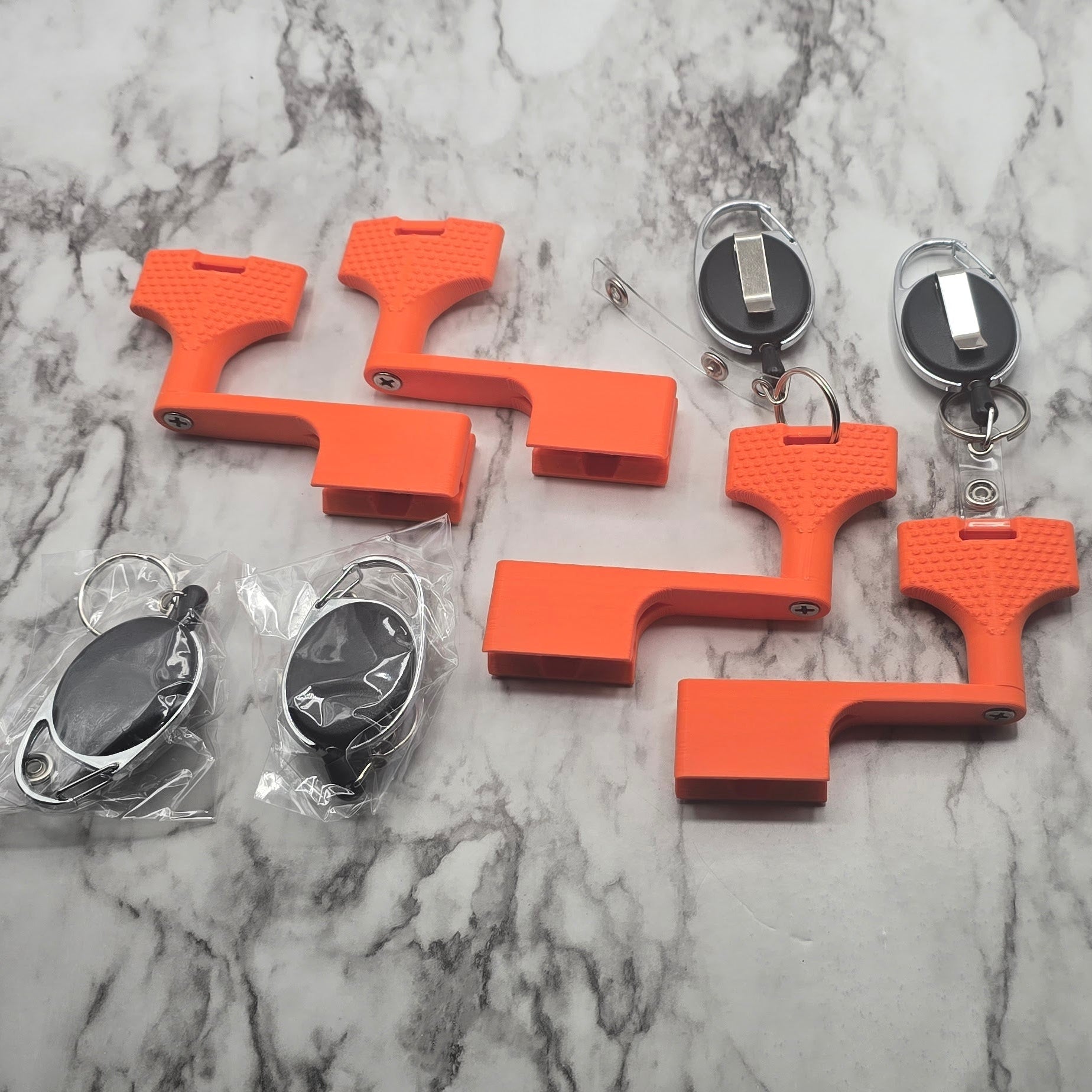 Photo of a set of four winders with tethers