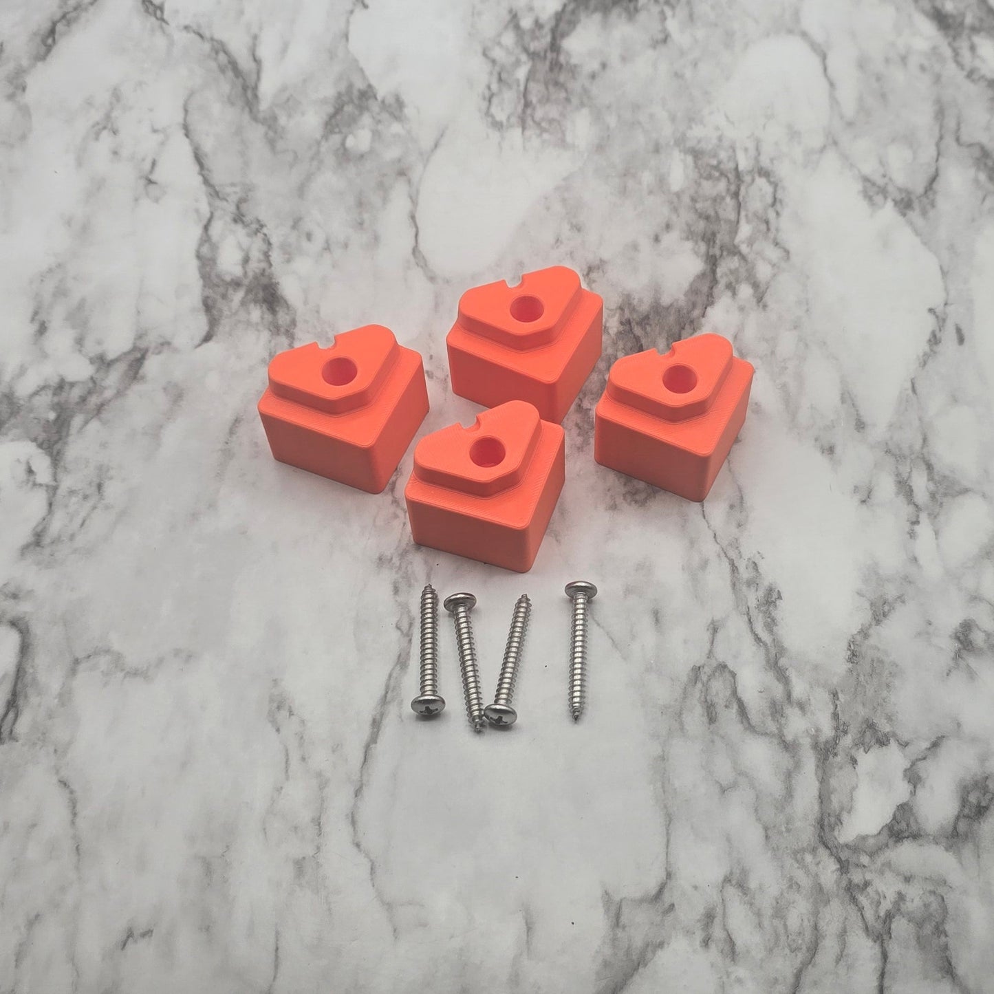 1" foot risers