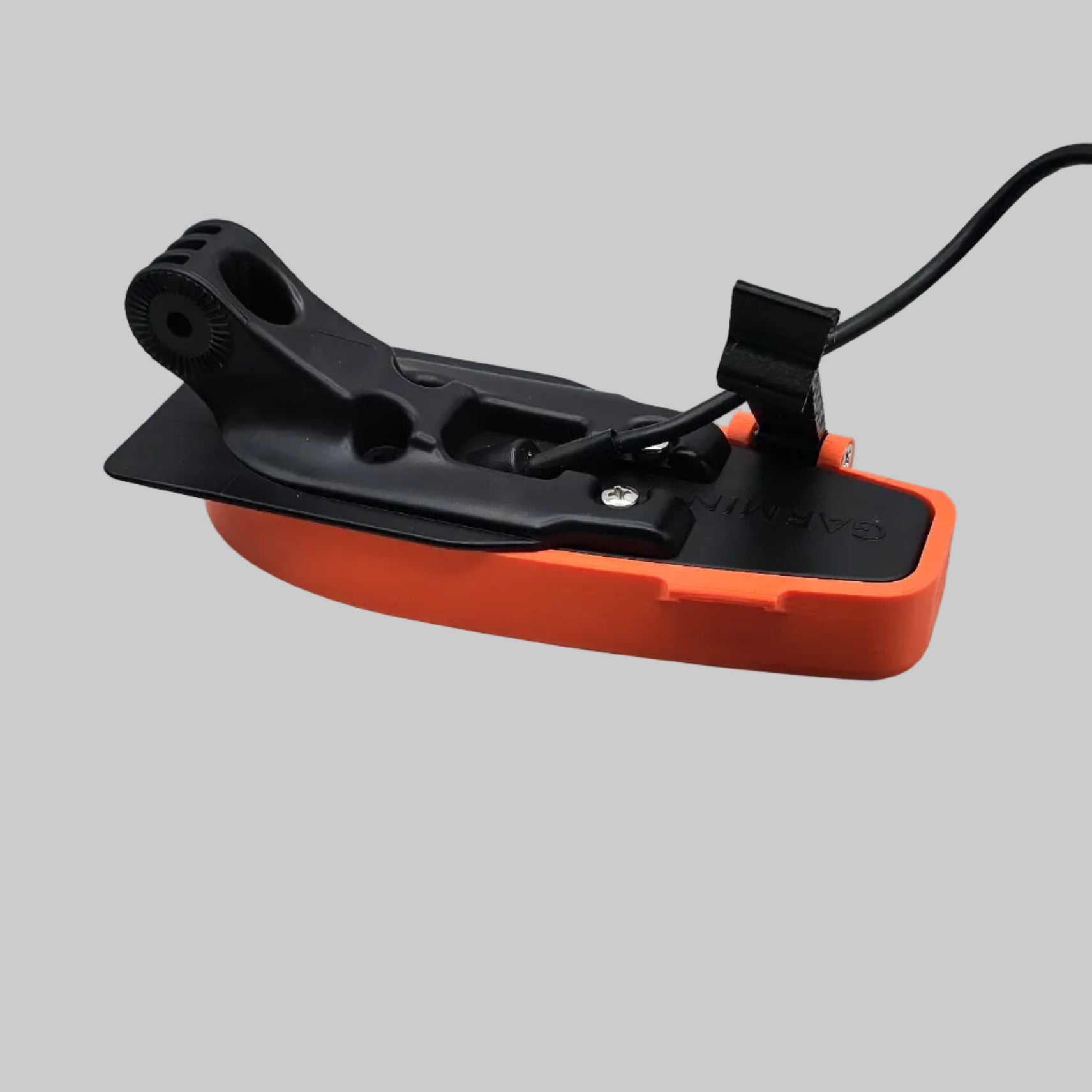 Side photo of transducer cover