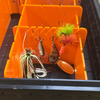 Lures in the lure hanger insert