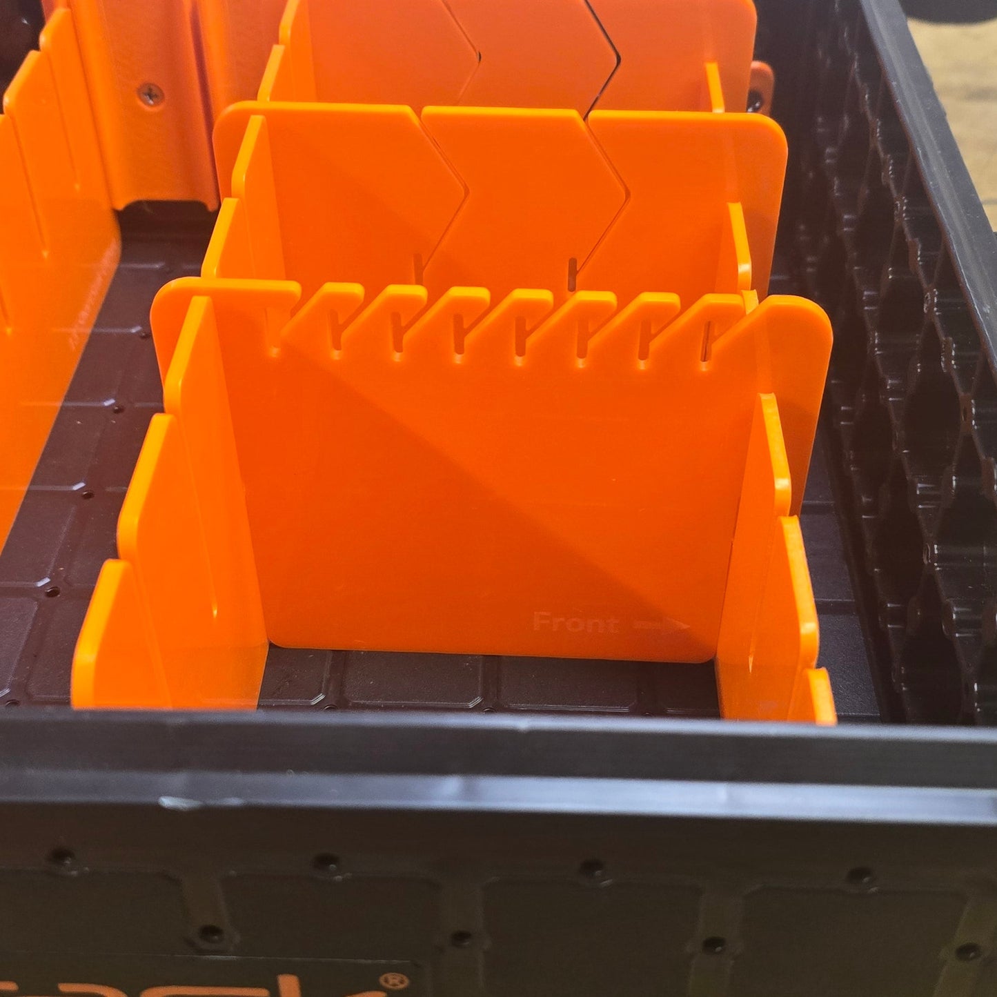 Photo of the lure hanger insert installed