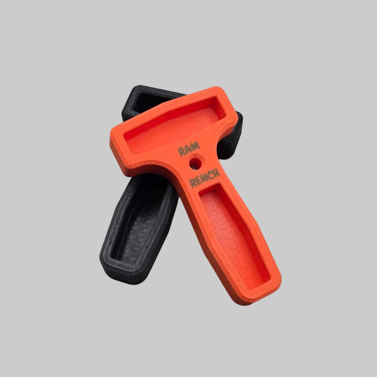 Black and orange ram rench