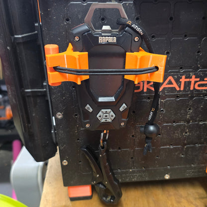 Mount with scale on blackpak