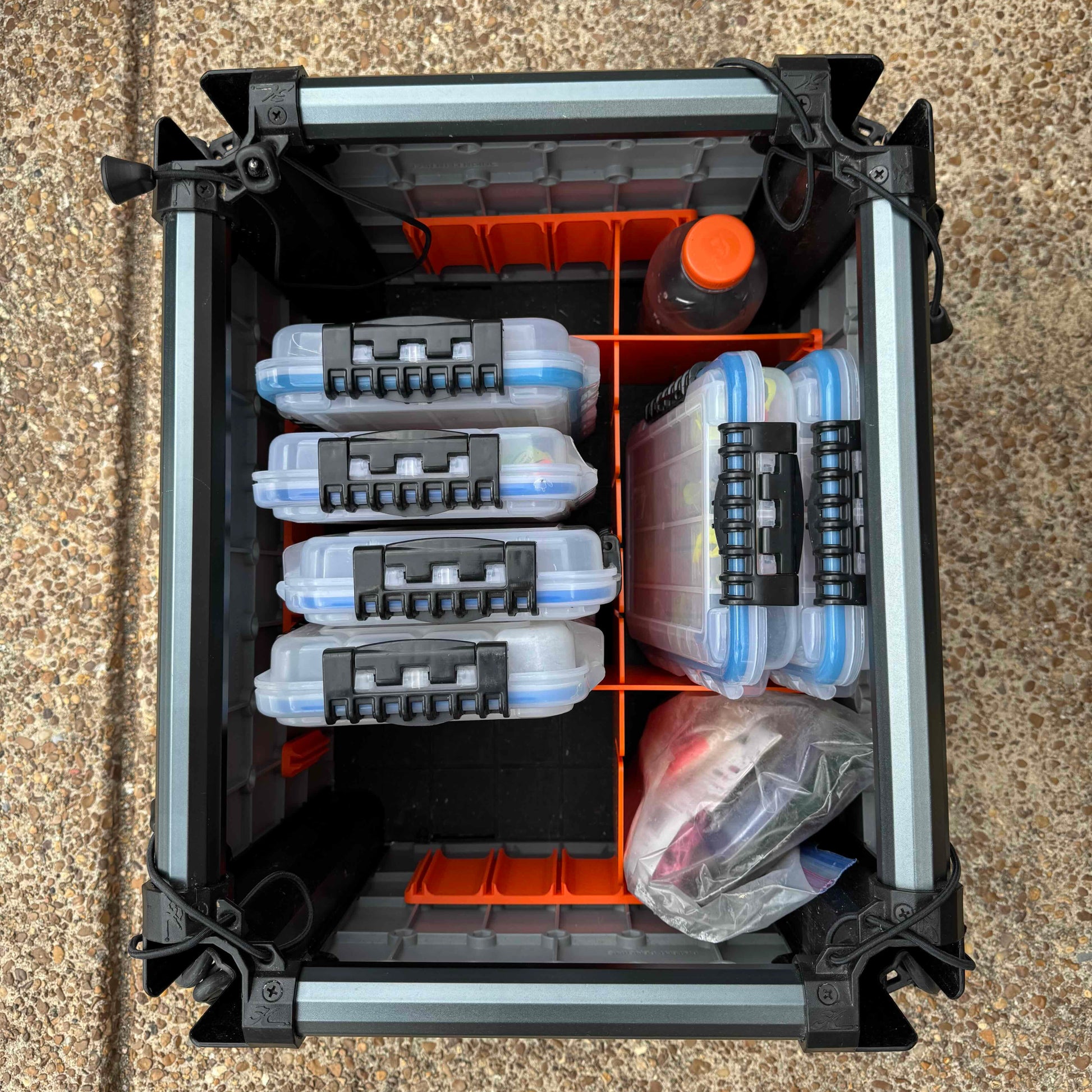 fishing crate rod holder Hobie H-Crate Divider System – Bradget Designs