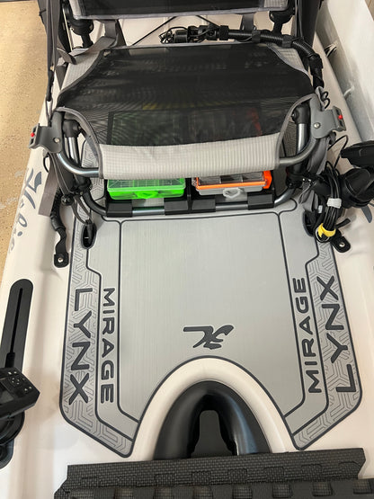 Double tray set from the top