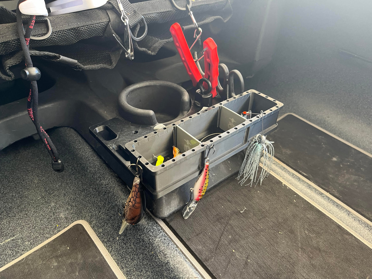 Native Ultimate FX 12 Center Console Tool & Tackle Holder