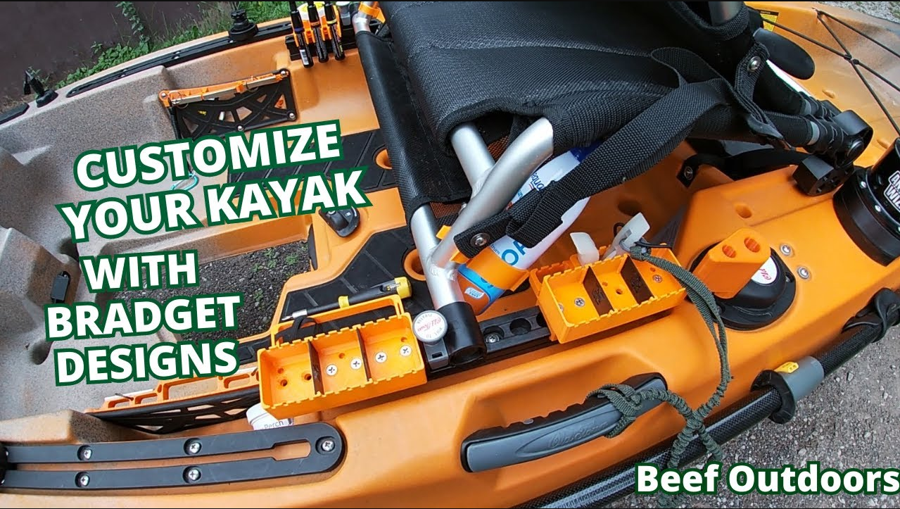 Load video: Video from Beef Outdoors describing how he setup his kayak with Bradge accessories