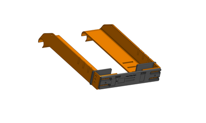 Native Slayer Propel 10 LTE Under Seat Tackle Trays