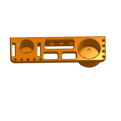 Rendering of cup right dual bait tool holder