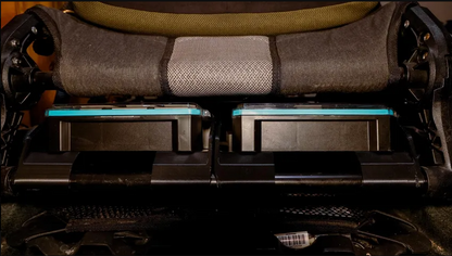two 3600 tackle trays installed