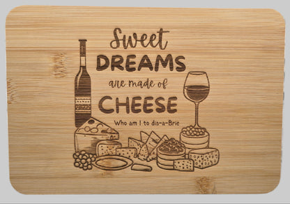 Sweet dreams are made of cheese charcuterie board