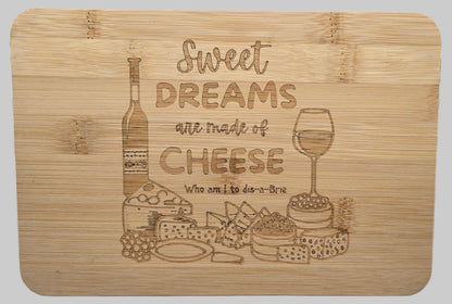 Sweet dreams are made of cheese charcuterie board