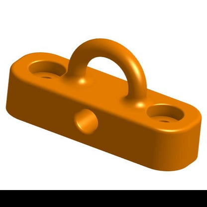 Model rendering of the hook base